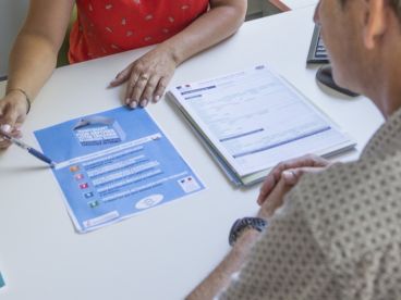 Vignette chargé de recouvrement